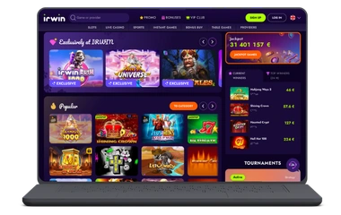 Irwin Casino login